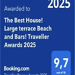 Apartment The House! Large Terrace & Bars! Traveller Awards 2024-2025-2026