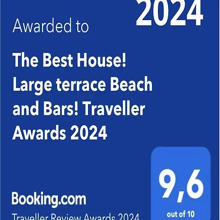 Апартаменты The House! Large Terrace & Bars! Traveller Awards 2024-2025-2026 Торевьиа